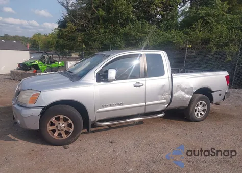 2005 Nissan Titan Se z USA, uszkodzony, nr VIN 1N6AA06B55N563319